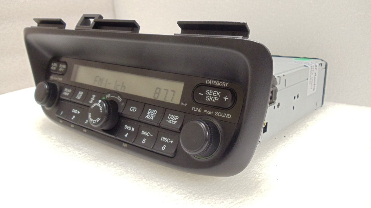 Honda Odyssey XM Radio and CD/DVD Player 2008 2009 1BU4