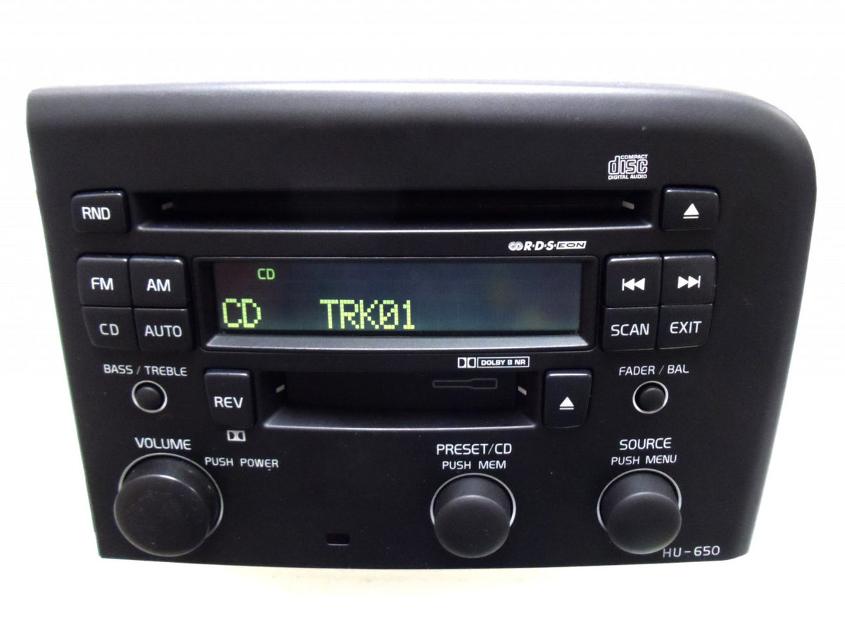 VOVLO S80 S-80 Radio Stereo Tape CD Player RDS HU-650 2005 2006 2007