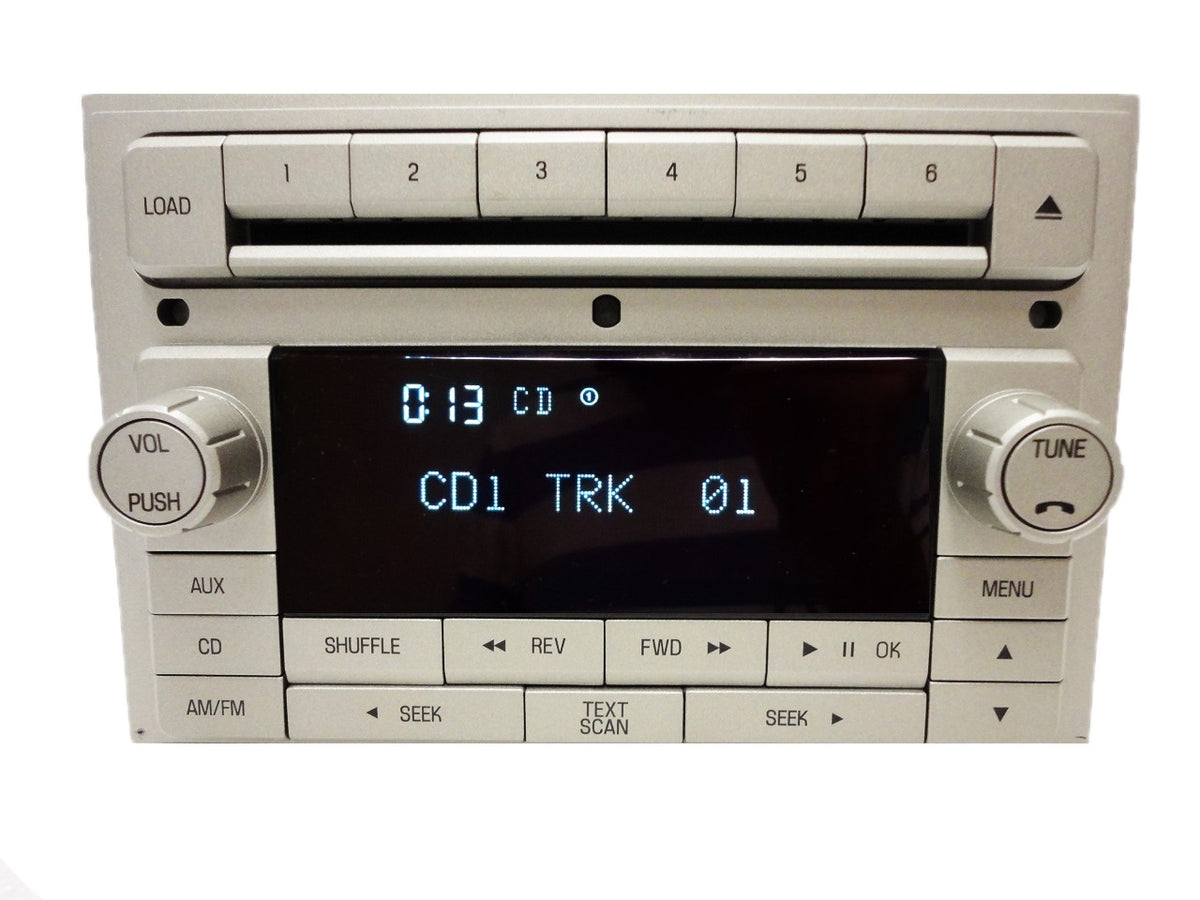 2008 - 2010 Lincoln Navigator MKZ MKX Zephyr OEM Radio Stereo 6 CD Changer Receiver