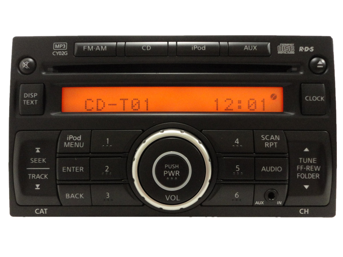 2007 - 2013 Nissan OEM AM FM Radio Stereo CD AUX MP3 Player CY02G