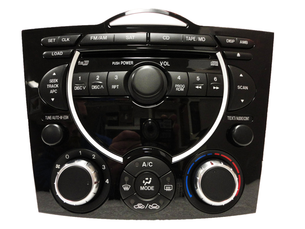 2004 - 2008 MAZDA RX8 RX 8 BOSE Radio Stereo AM FM Satellite 6 CD Changer w/ Climate Control