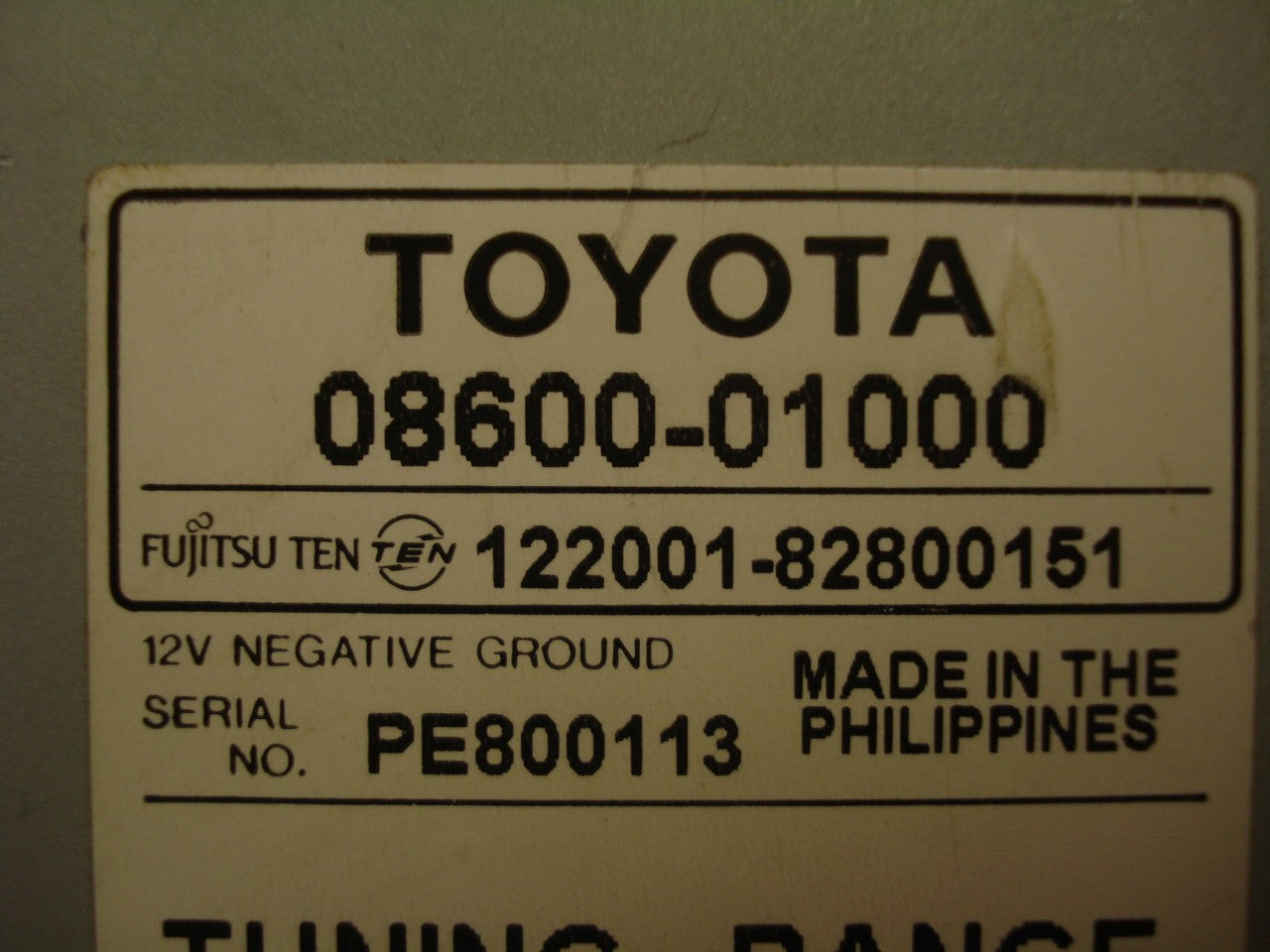 2000 - 2010 Toyota Yaris Rav4 Scion xA xB tC xD Radio MP3 CD Player OEM