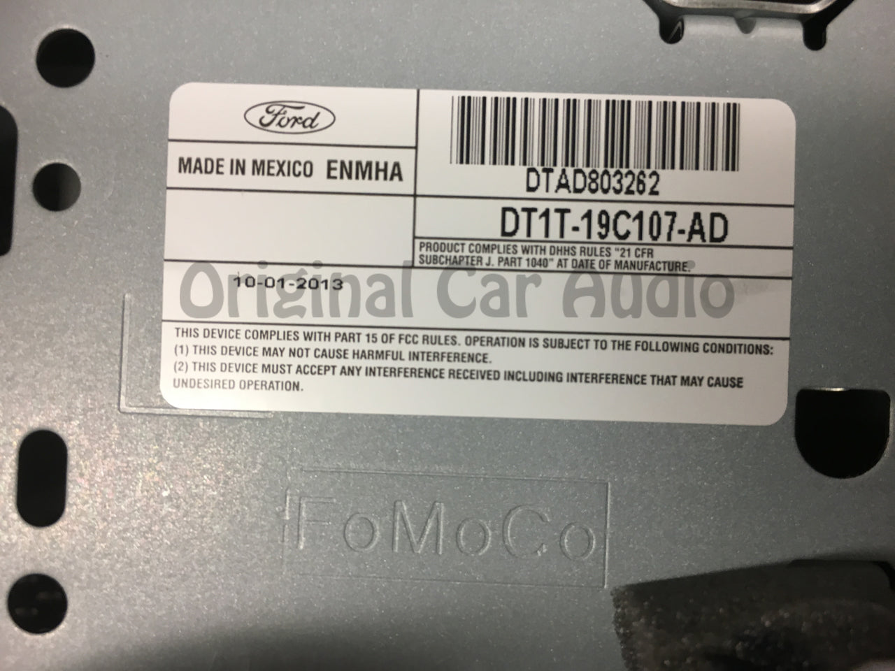 2014 - 2015 Ford Transit OEM Single CD AM FM MP3 Radio Receiver