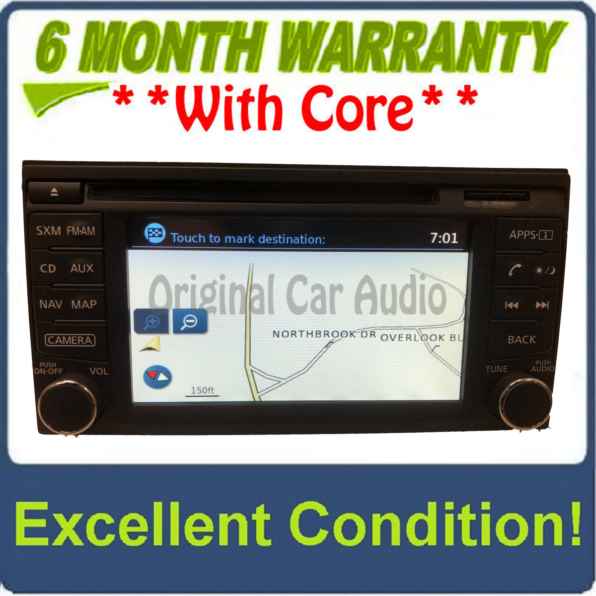 2013 - 2019 Nissan Sentra OEM Touch Screen Navigation Multi Media Radio Receiver