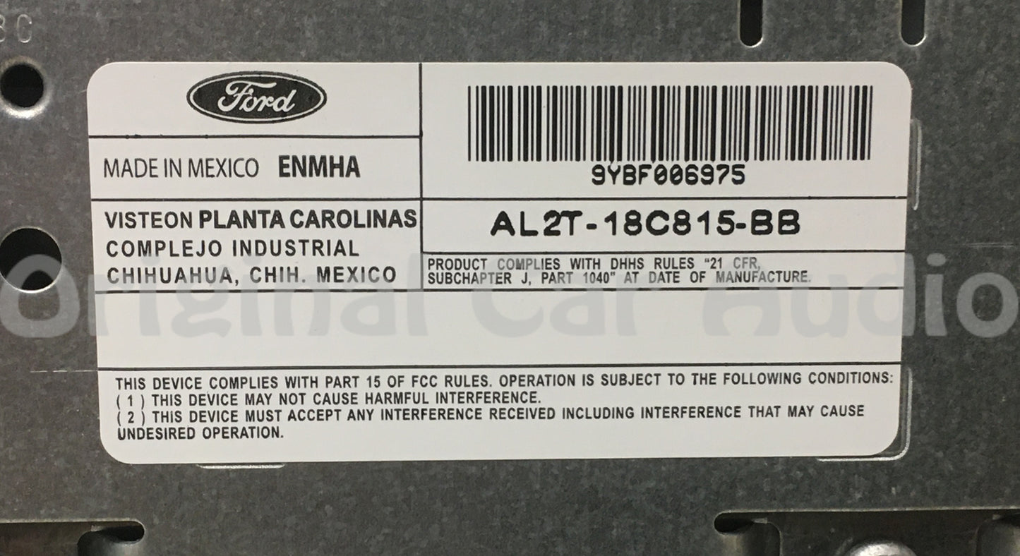 2010 Ford Explorer Mercury Mountaineer OEM 6 CD Changer AM FM Radio Receiver