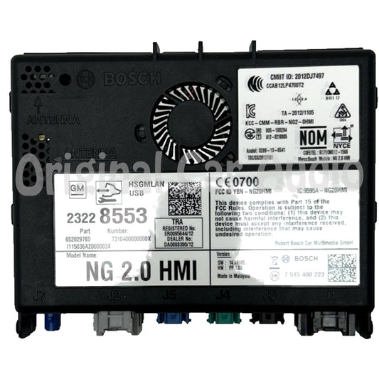 2014 - 2020 Cadillac ATS 23228553 OEM ACDelco HMI Control Module