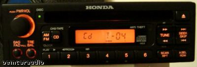 1999 - 2004 Honda CRV (CR-V) Prelude OEM AM FM Radio CD Player Receiver 1XM1