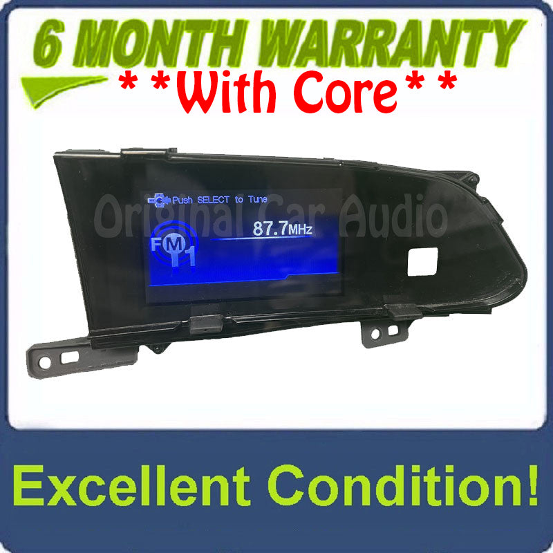 2014 - 2015 Honda Civic OEM Radio Information Dash Display Screen Monitor