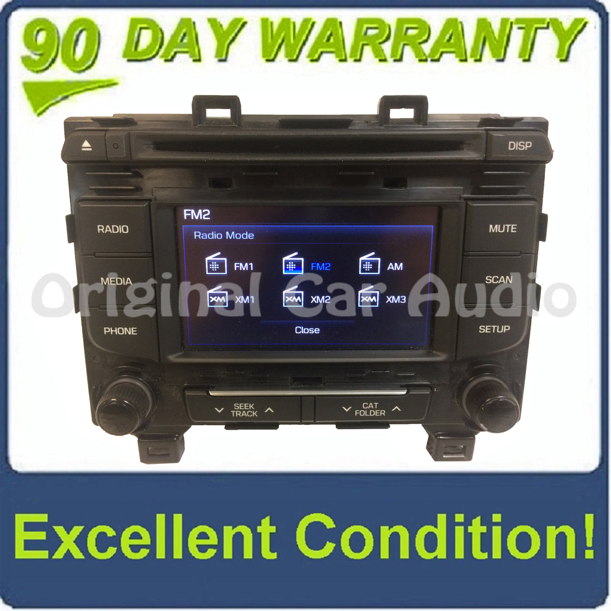 2015 - 2017 Hyundai Sonata OEM AM FM Bluetooth MP3 CD XM Radio Media Player Receiver