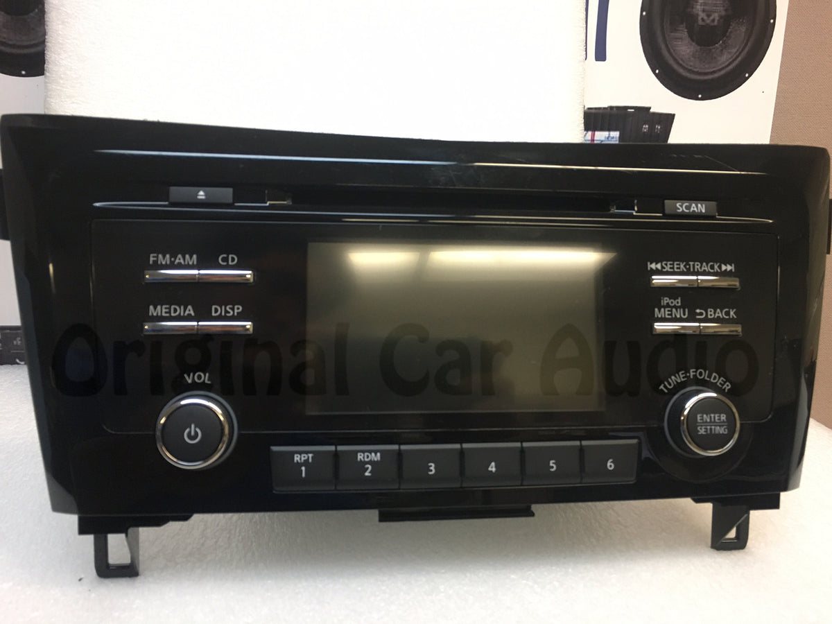 2014-2016 Nissan Rogue AM FM Bluetooth USB 5" Display Rear Camera Radio 28185-4BA0C