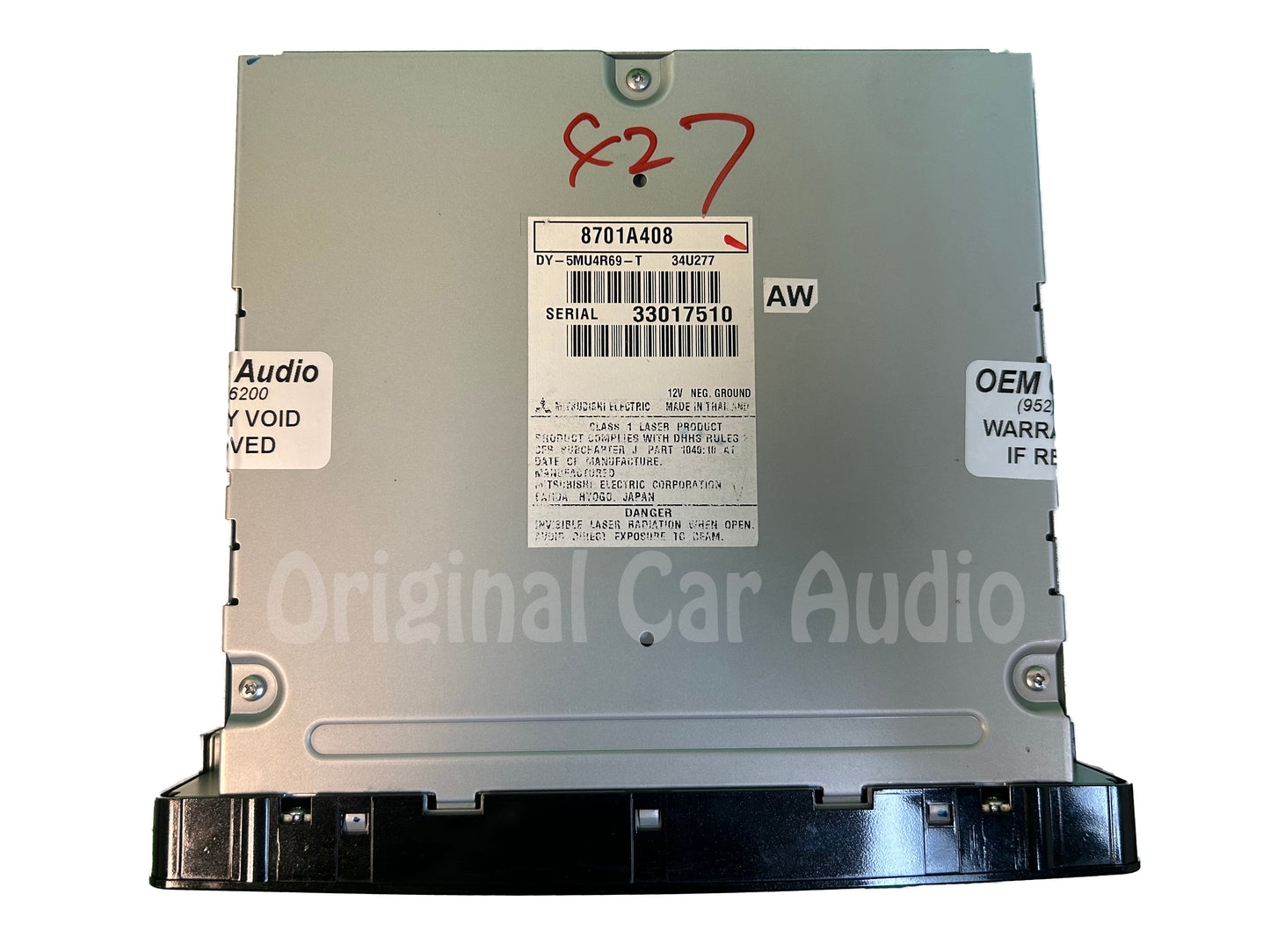 2014 - 2015 Mitsubishi Lancer Outlander OEM AM FM Radio Receiver Display CD Player