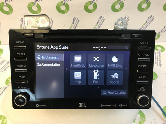 Refurbished 2018 - 2020 Sienna OEM JBL Navigation AM FM XM HD Gracenote Radio Receiver