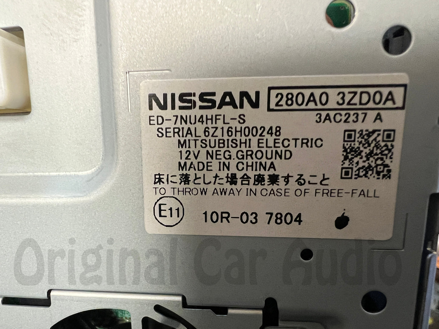 2016 - 2020 Nissan Pathfinder OEM Rear DVD Headrest Entertainment Display Screen Monitor