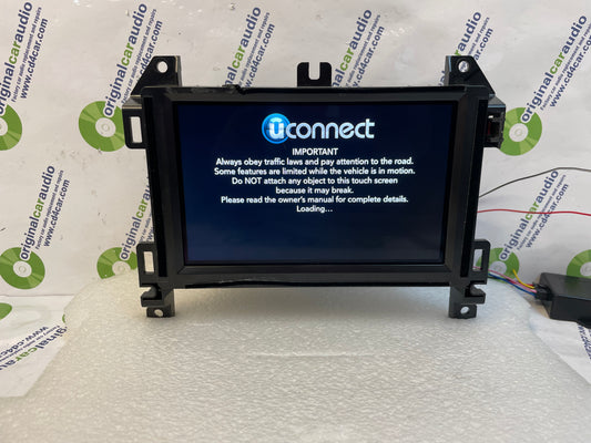19-20 Jeep Wrangler XM Radio 7"" Touch-screen Uconnect VP2_7 JL NA SXM