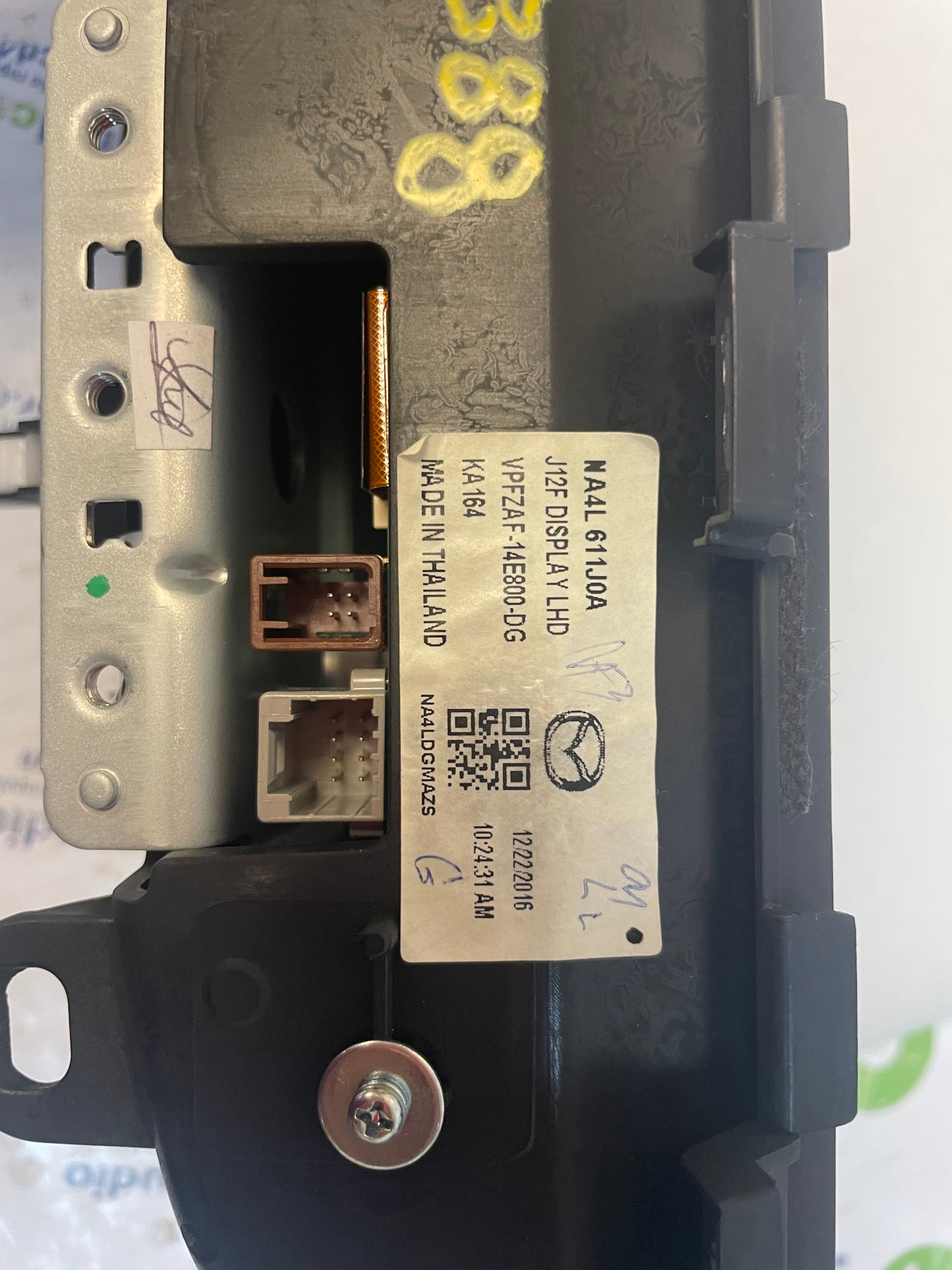 2017 - 2020 Fiat 124 Spider Navigation Display Screen Only