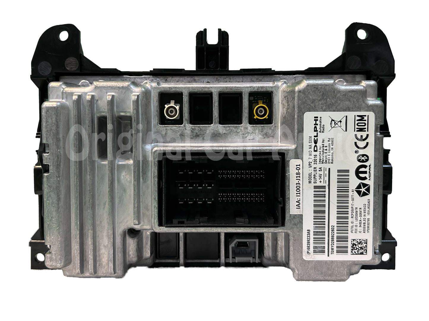 2018 - 2020 Dodge Durango OEM VP2_7 WD NA SXM 7" UConnect Multimedia AM FM XM Multi Media Radio Receiver
