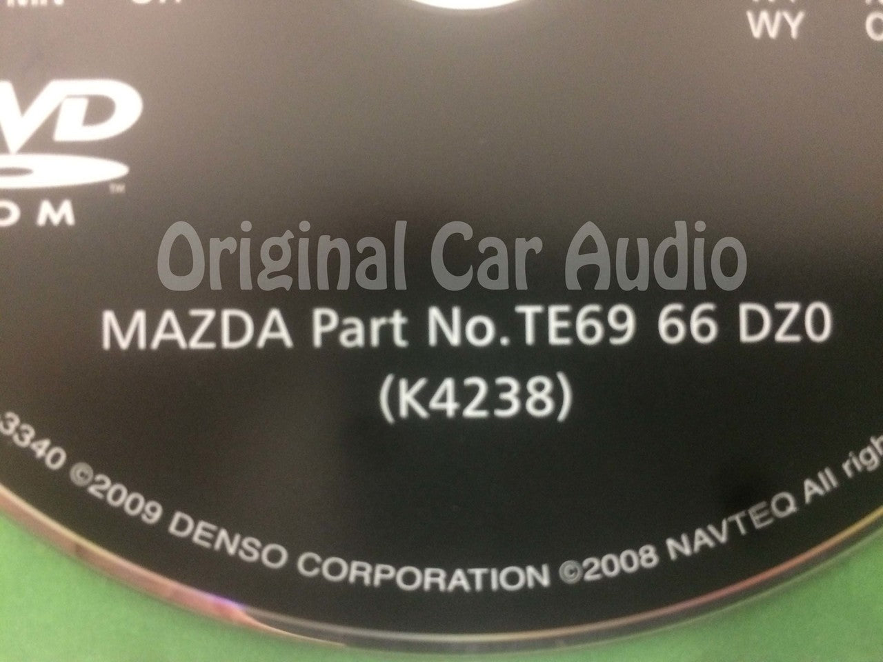 2009 2010 2011 Mazda OEM DVD Navigation System Disc A TE69 66 DZ0 (K4238)