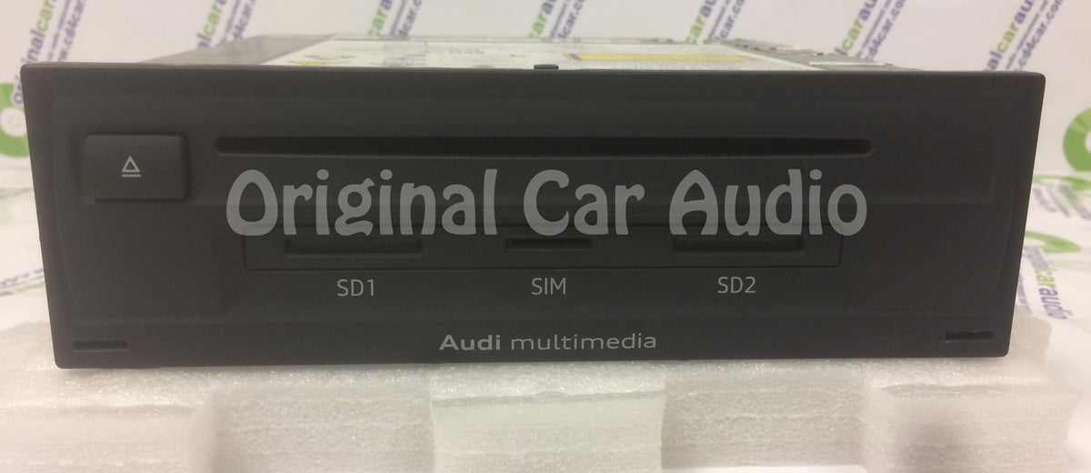 2015 2016 2017 Audi Q7 OEM Multimedia SIM SD CD Player Control Unit