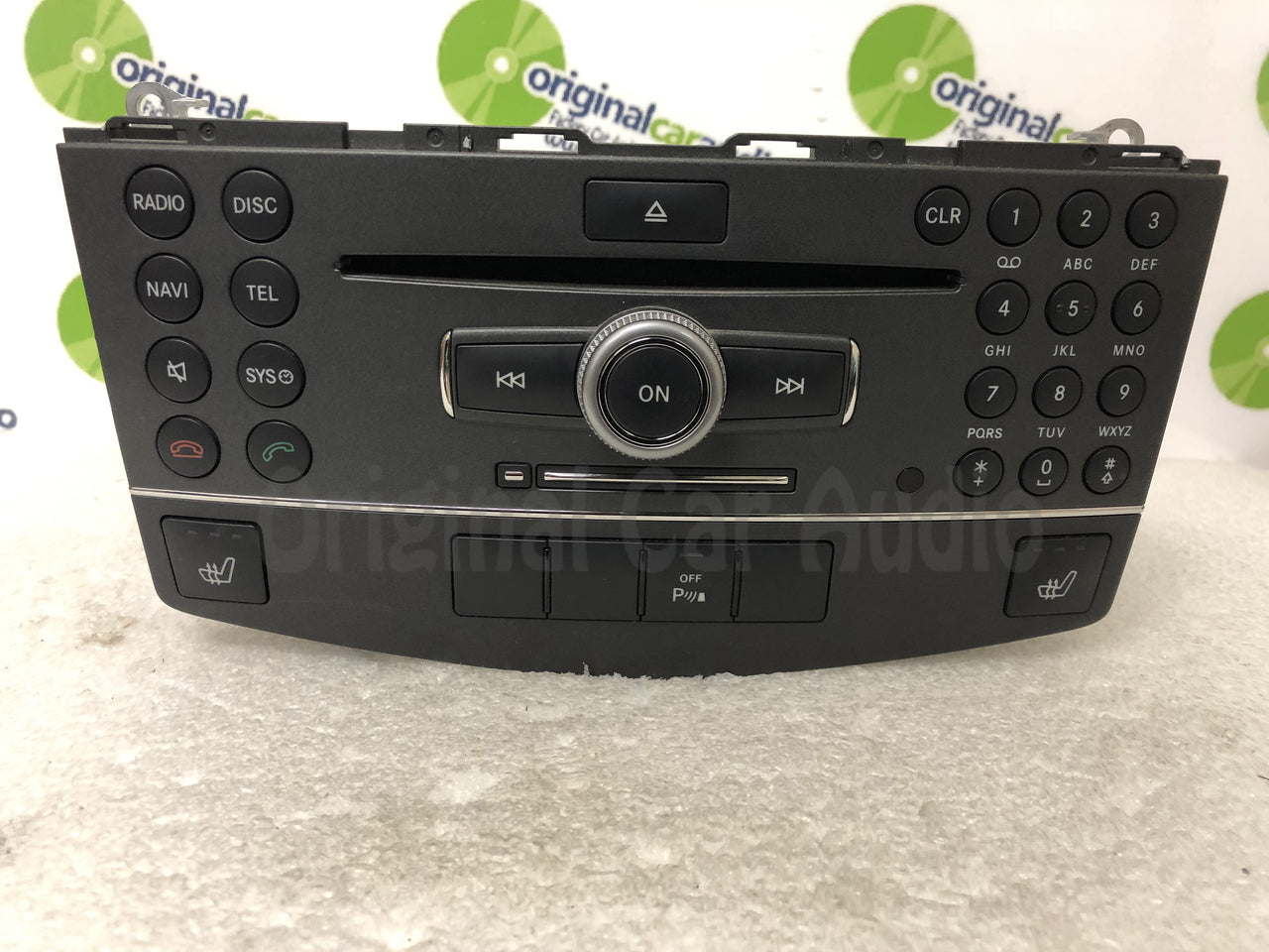 2008 - 2012 Mercedes C-Class C230 C250 C300 C350 C63 OEM Navigation GPS 6 CD Radio Media Command Receiver