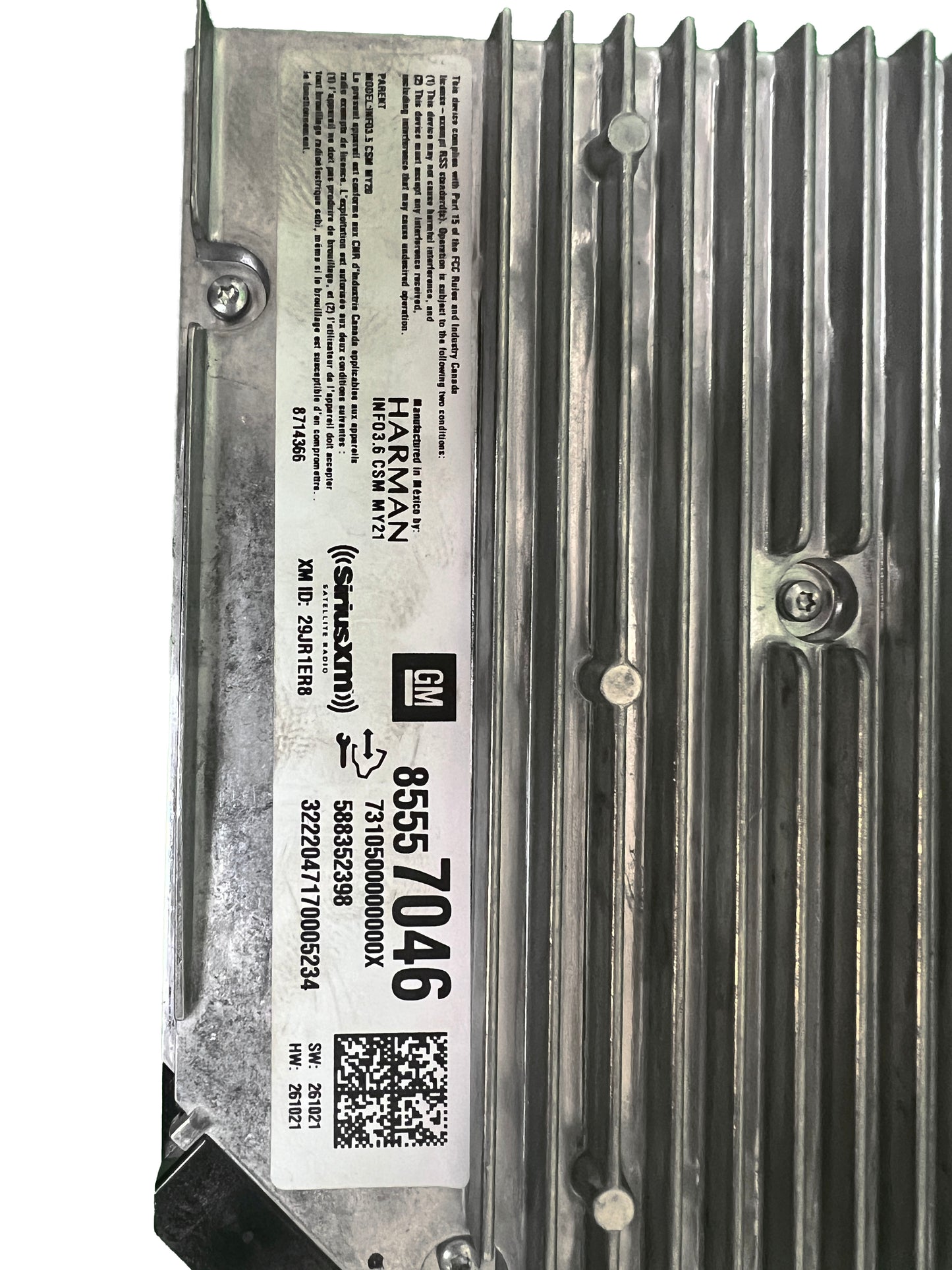 Pre-Programmed 2021 - 2025 Cadillac Chevy GMC OEM Multi Media Info 3.6 CSM Bluetooth XM Radio Receiver Module