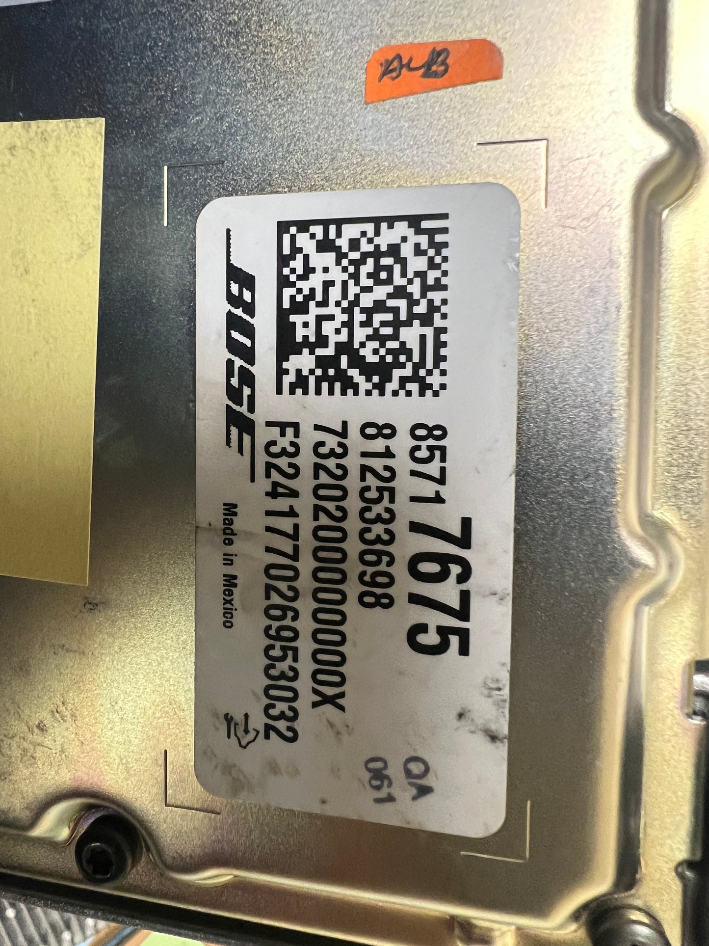 2021 - 2025 Chevy Chevrolet GMC Silvardo Tahoe Yukon OEM Premium Sound System Audio Amp Amplifier - UQA
