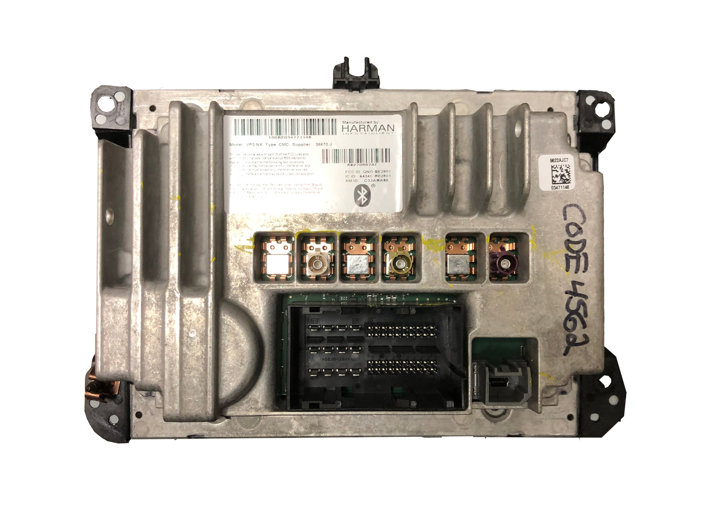 Refurbished 2013 - 2016 Chrysler Jeep Dodge Ram OEM VP3 NA Media Center LCD Screen Radio