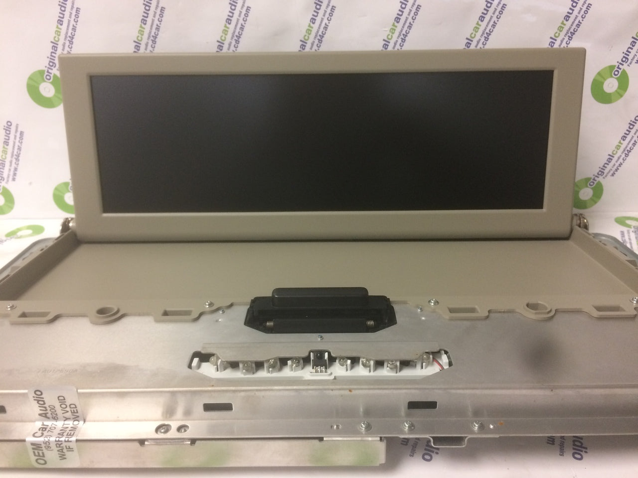 2011-2014 Toyota Sienna OEM DVD Rear Entertainment Widescreen Display Monitor Tan