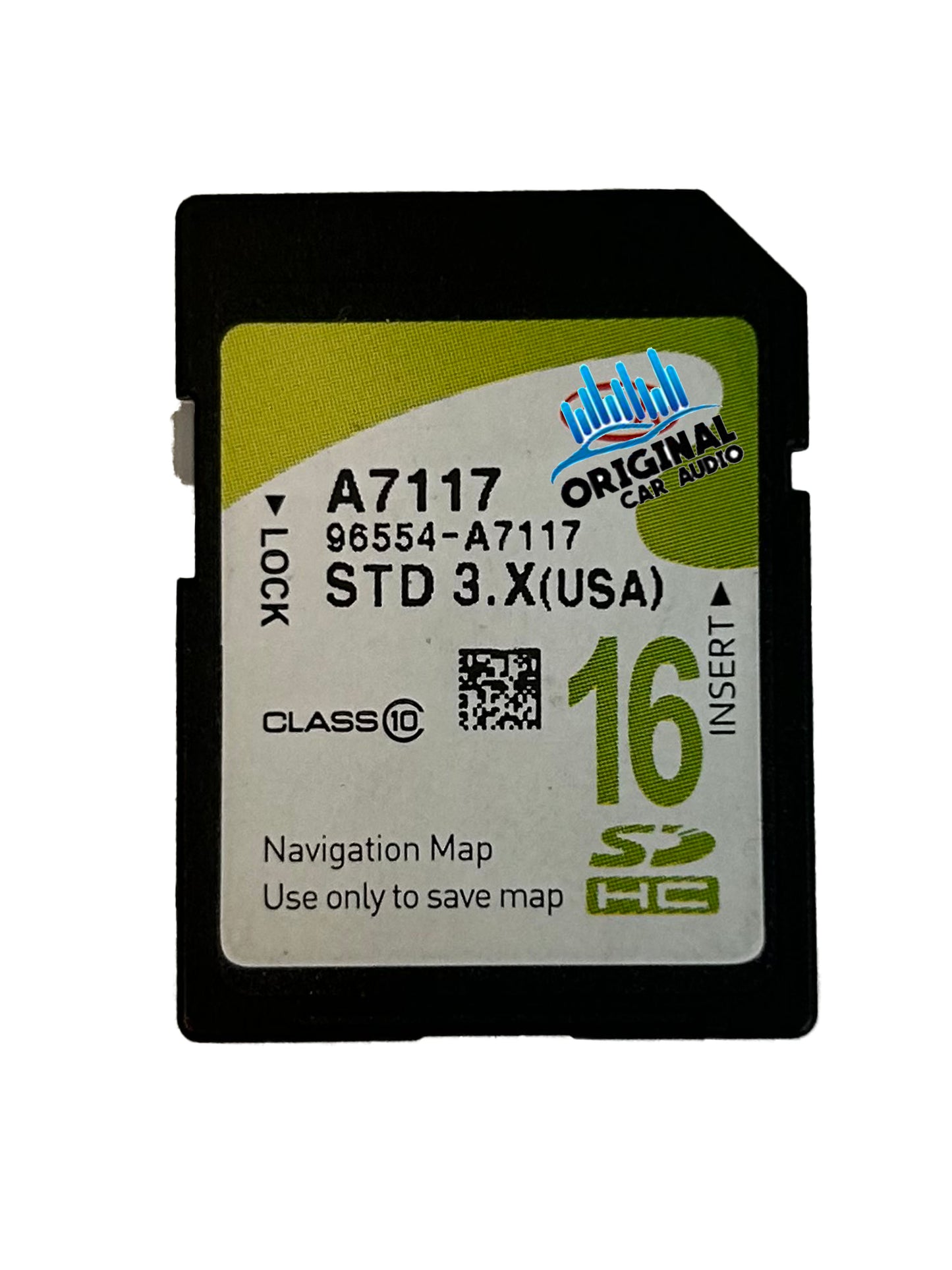 2015 - 2016 Forte OEM GPS Navigation Memory Factory STD 3.X SD Card U.S Map 96554-A7117