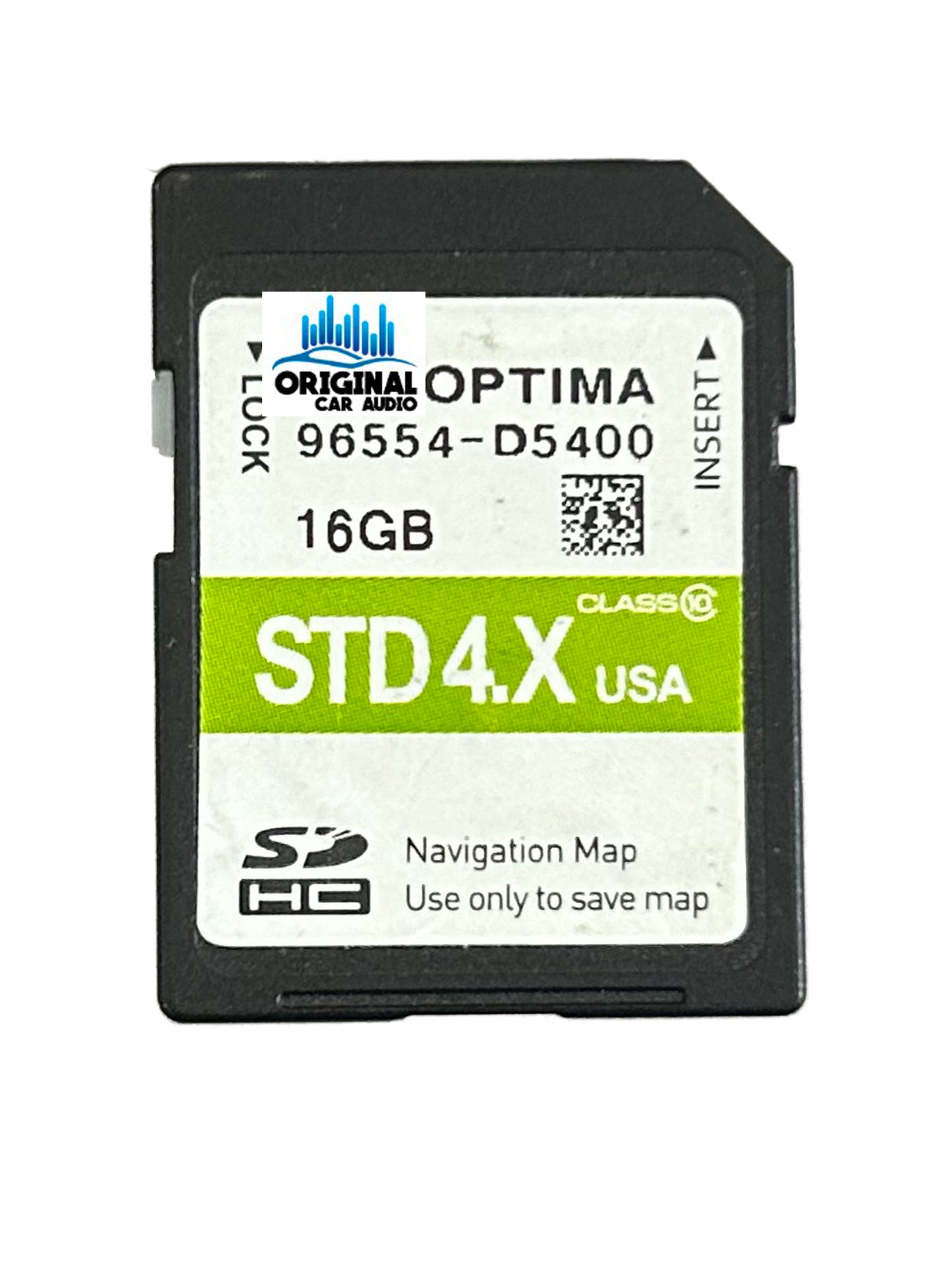 2016 - 2017 Optima OEM GPS Navigation Memory Factory STD 4.X SD Card U.S Map 96554-D5400