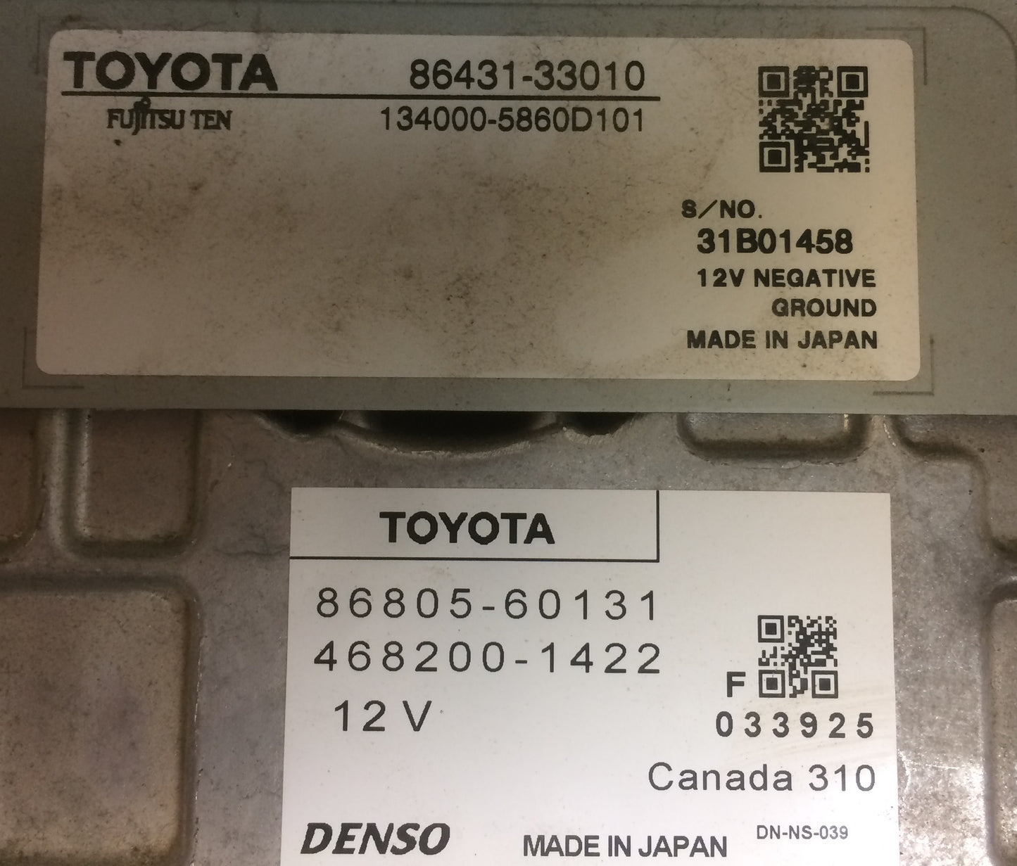 2010 - 2012 Lexus ES350 OEM Navigation GPS System Monitor Radio Screen