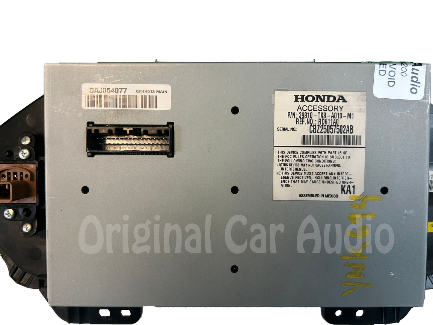 2011 - 2013 Honda Odyssey OEM Information Dash Display Screen w/Navigation
