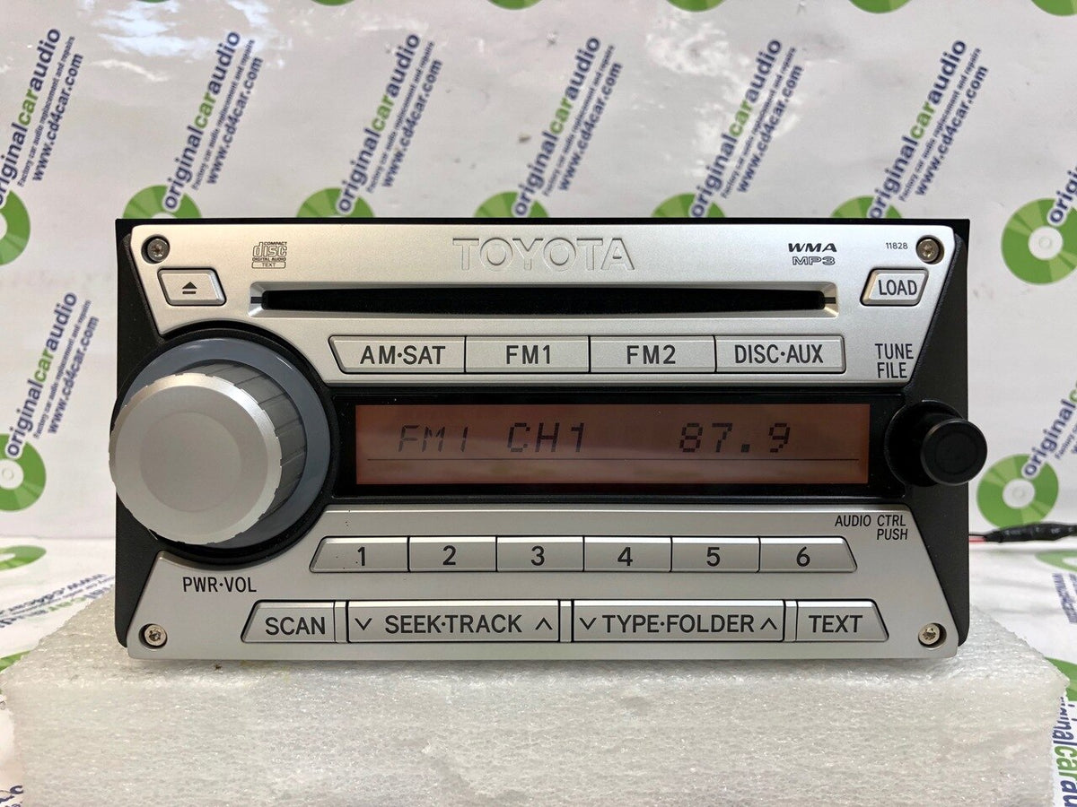 NEW TOYOTA FJ CRUISER Satellite Radio Stereo 6 Disc Changer MP3 CD Player OEM SAT