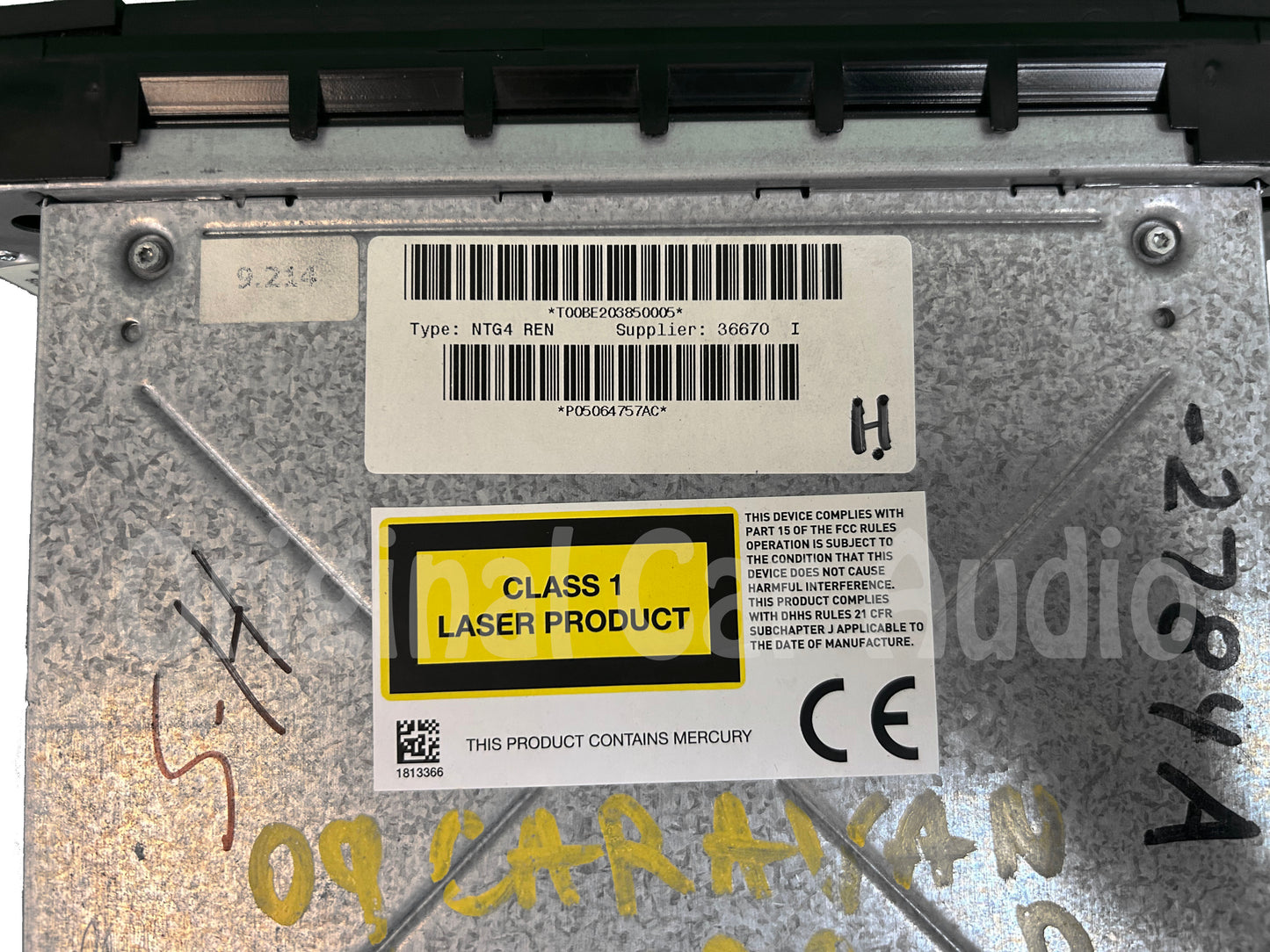 Refurbished 2007 - 2013 Chrysler Jeep Dodge OEM MyGig AM FM Radio CD DVD MP3 Player REN