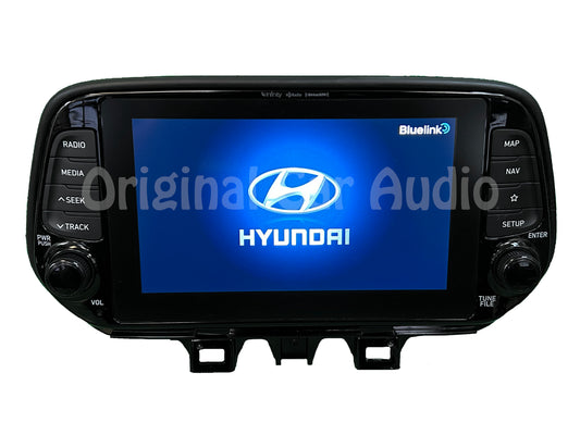 2019 - 2021 Hyundai Tucson OEM Infinity Premium Sound Bluelink Car Play Android Auto Multi Media Radio Receiver NO CHROME