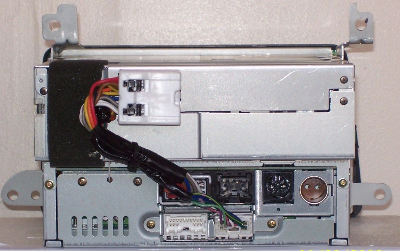 2001 INFINITI QX4 OEM BOSE STEREO AM/FM RADIO 6 CD CHANGER Tape CASSETTE PLAYER 28188 3W705, PN-2311N, CNB78