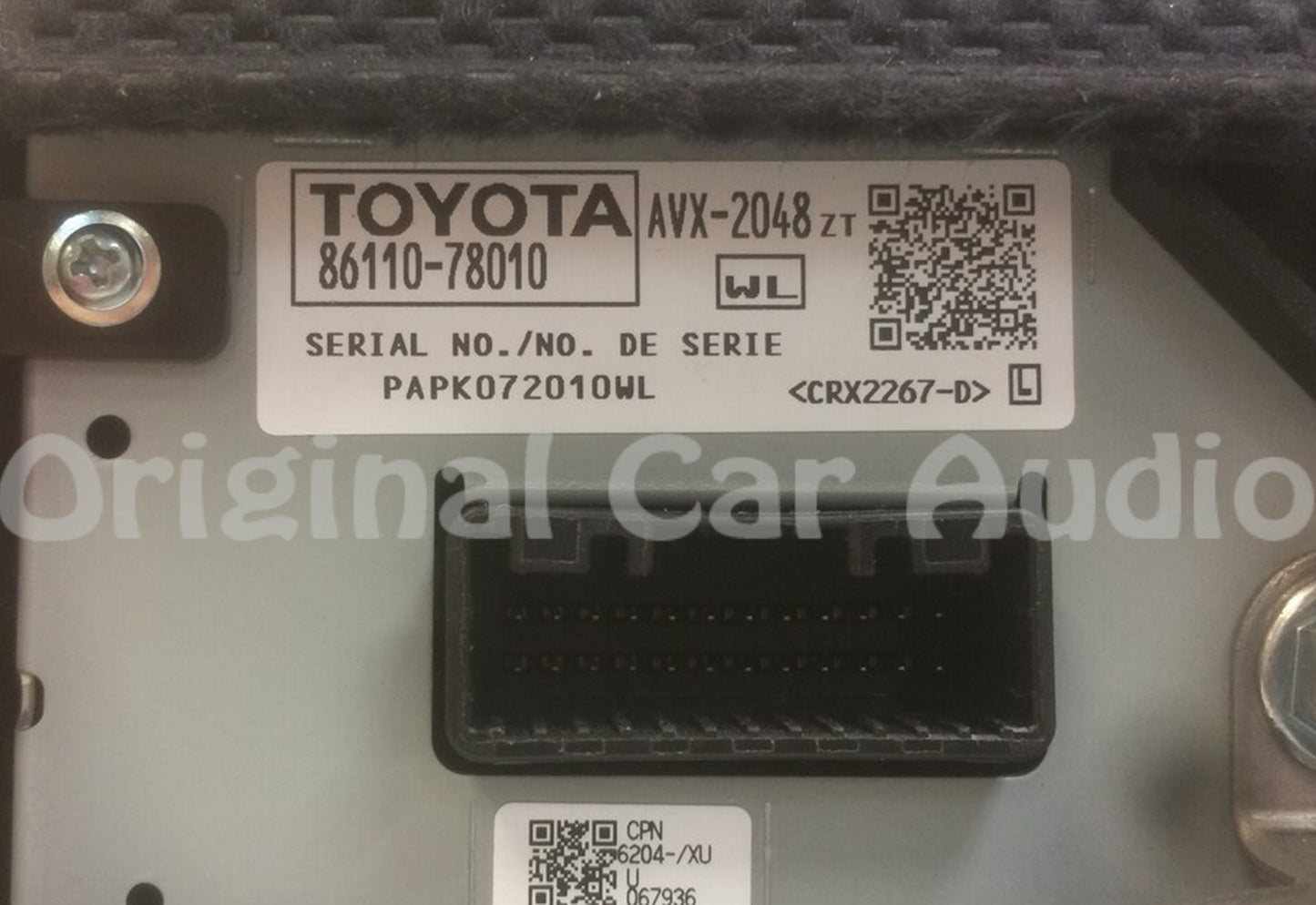 2015 - 2017 Lexus NX200t NX300h OEM Navigation Radio Display Screen