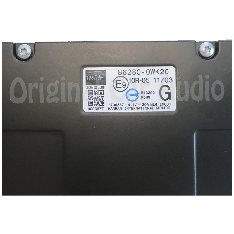 Refurbished 2022-2023 Lexus 86280-0WK20 Mark Levinson Audio Amplifier Amp GX460 OEM