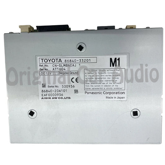 OEM Lexus GPS Navigation Control Module Computer Assembly 86840-33201