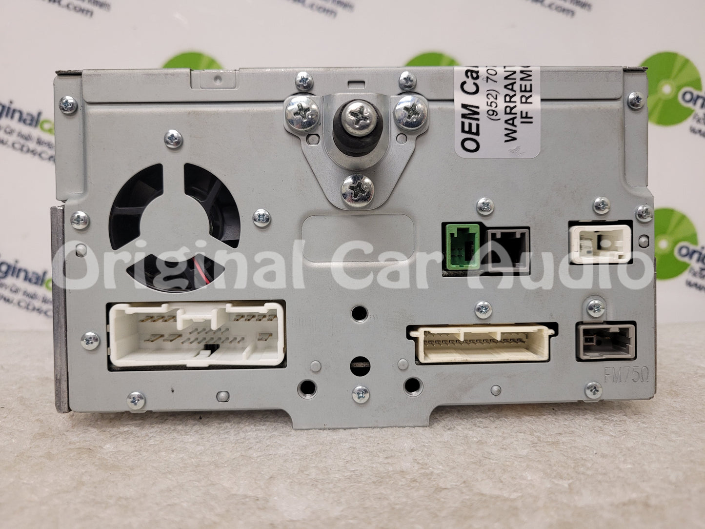 2013 - 2015 Mazda CX-9 OEM AM FM Single CD 6 Speaker Navigation HD Radio