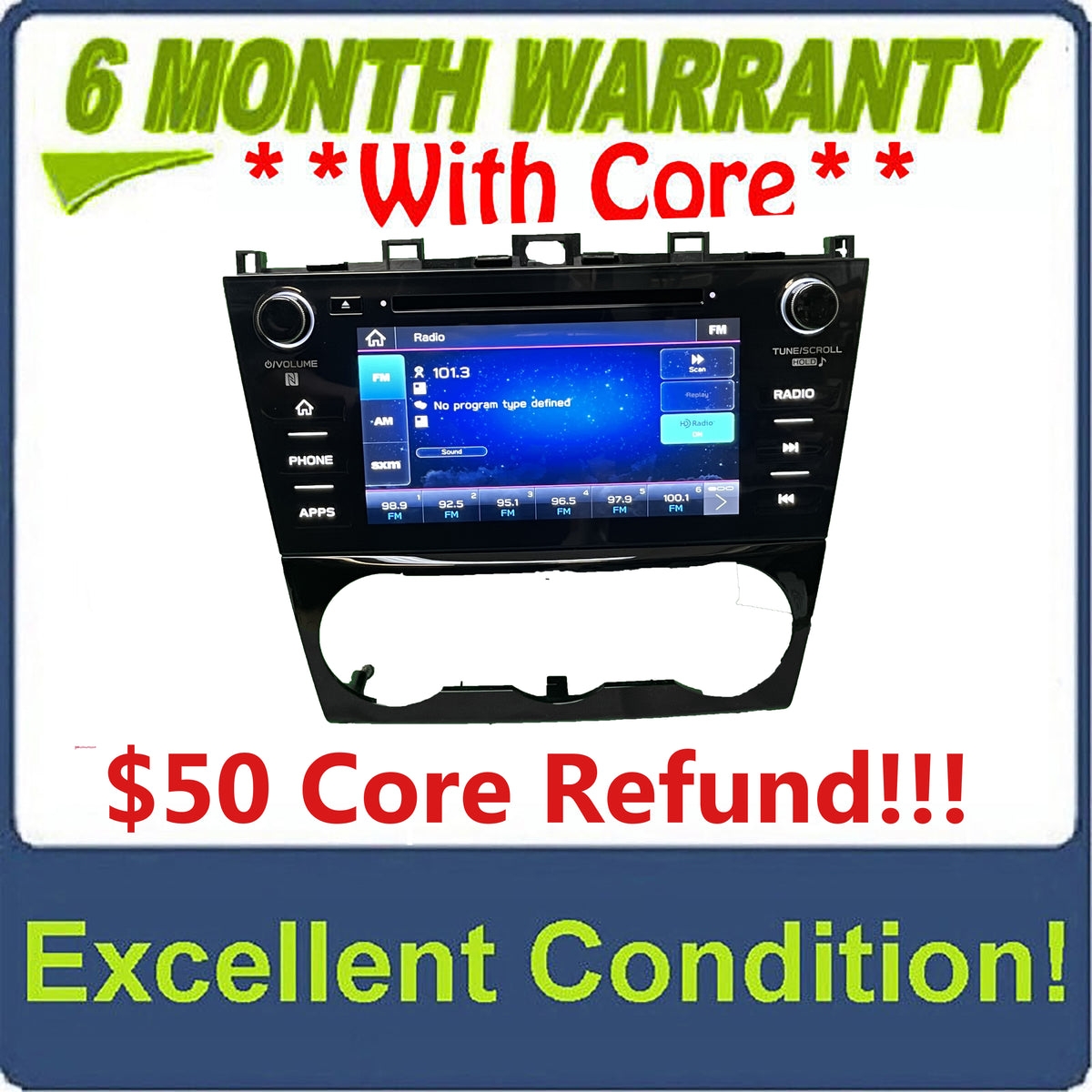 15-21 Subaru WRX OEM Apple Carplay Radio Head Unit ANALOG