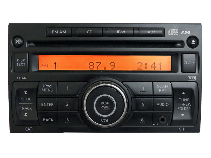 NISSAN Rogue Versa CUBE Radio Stereo MP3 CD Player iPod Aux 281851PC1C 2007 2008 2009 2010 2011