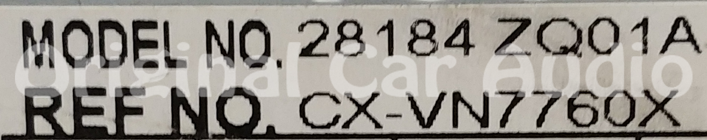 NISSAN Pathfinder Armada INFINITI QX56 DVD Entertainment Player Video System RCA 28184-ZQ01A 2008 2009 2010 2011