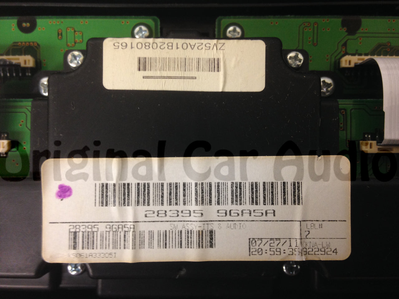FACEPLATE Replacement Nissan Armada Pathfinder BOSE Gracenote Navigation radio 2012 2013 2014 2015