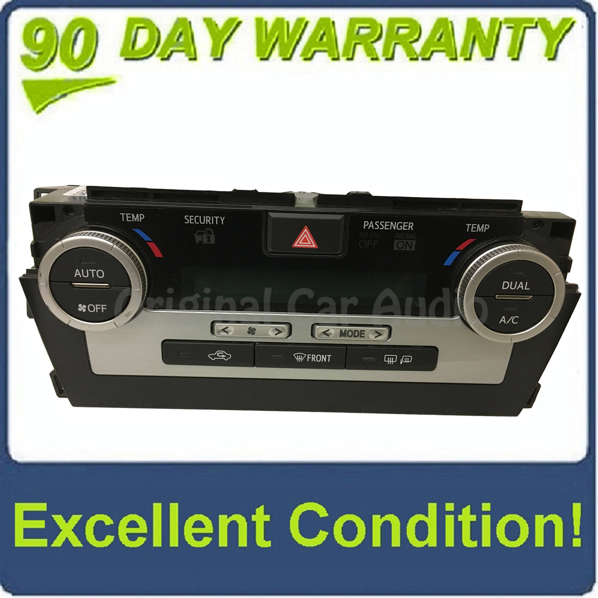 2012 2013 2014 TOYOTA CAMRY TEMP HEATER AC DUAL CLIMATE CONTROL 55900-06380