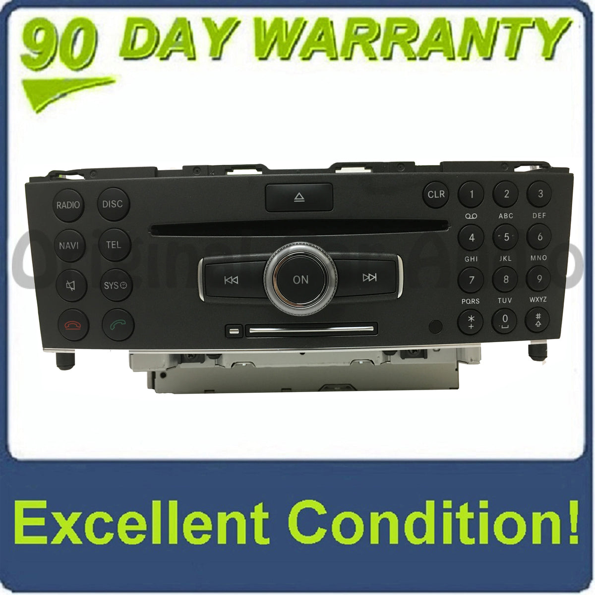 2008 - 2012 Mercedes C-Class C230 C250 C300 C350 C63 OEM Navigation GPS 6 CD Radio Media Command Receiver