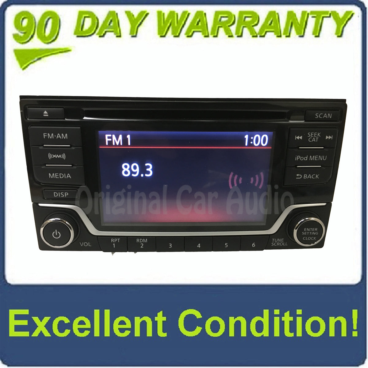 2014 - 2017 Nissan Frontier Sentra OEM Single CD AM FM SAT Radio CD Player Receiver