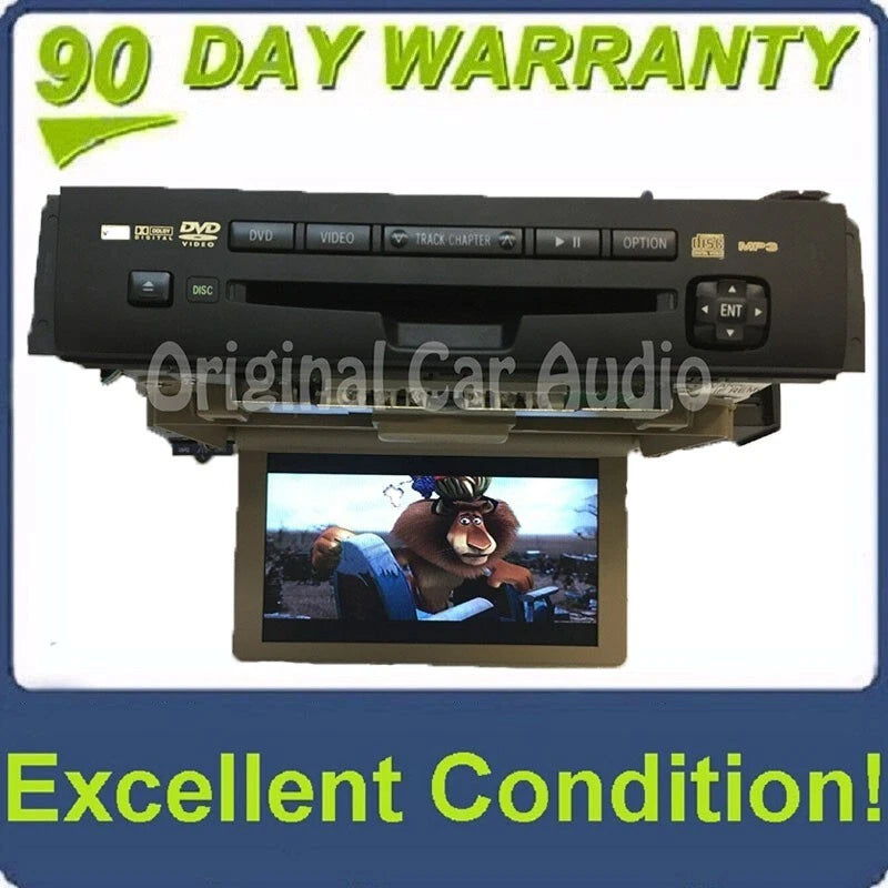 2006 - 2010 TOYOTA Sienna OEM Overhead Rear Entertainment DVD Player