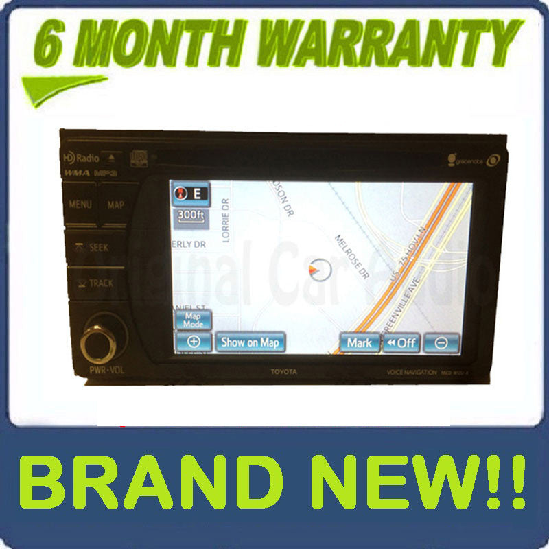 NEW 2011 - 2014 Toyota Sienna OEM Single CD Gracenote Navigation AM FM Radio Reciever NSCD-W12U-A