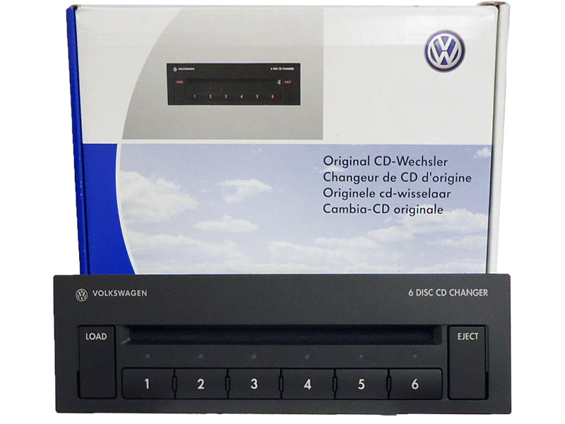 06 07 AUDI A6 VW Passat Remote Slave 6 Disc Changer CD Player Factory OEM