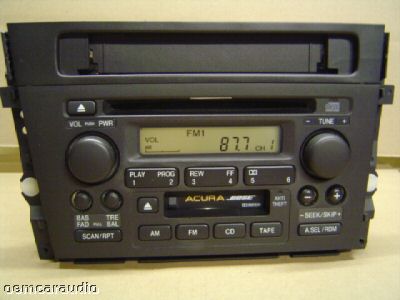 Acura TL 39101 SOK A110 M1 2TB0 1999 2000 2001 Radio CD Player BOSE 39100-S0K-A110
